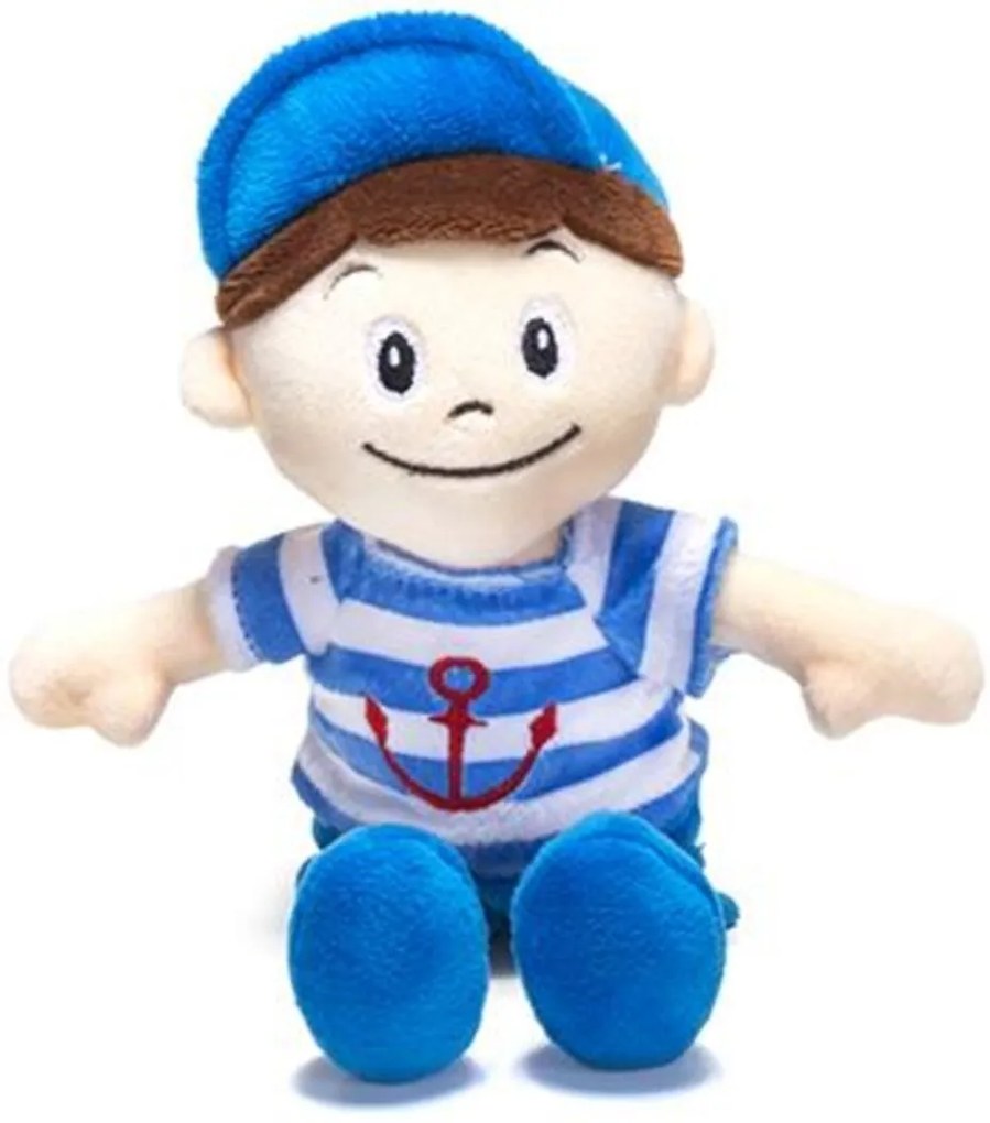 Brinquedo De Bebê Chocalho De Pelúcia Macio - Boneco - Antialérgico - Para Meninos - Unik Toys Azul