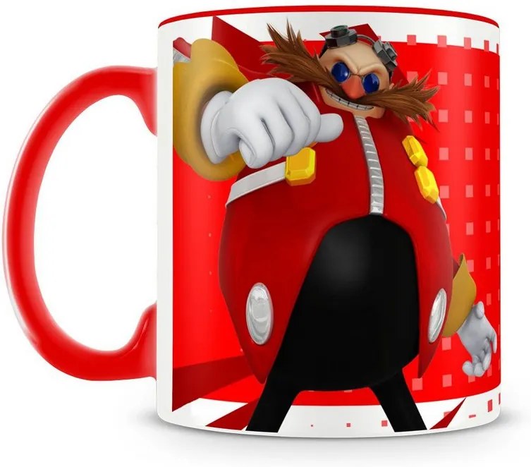 Caneca Personalizada Sonic (Dr. Eggman)