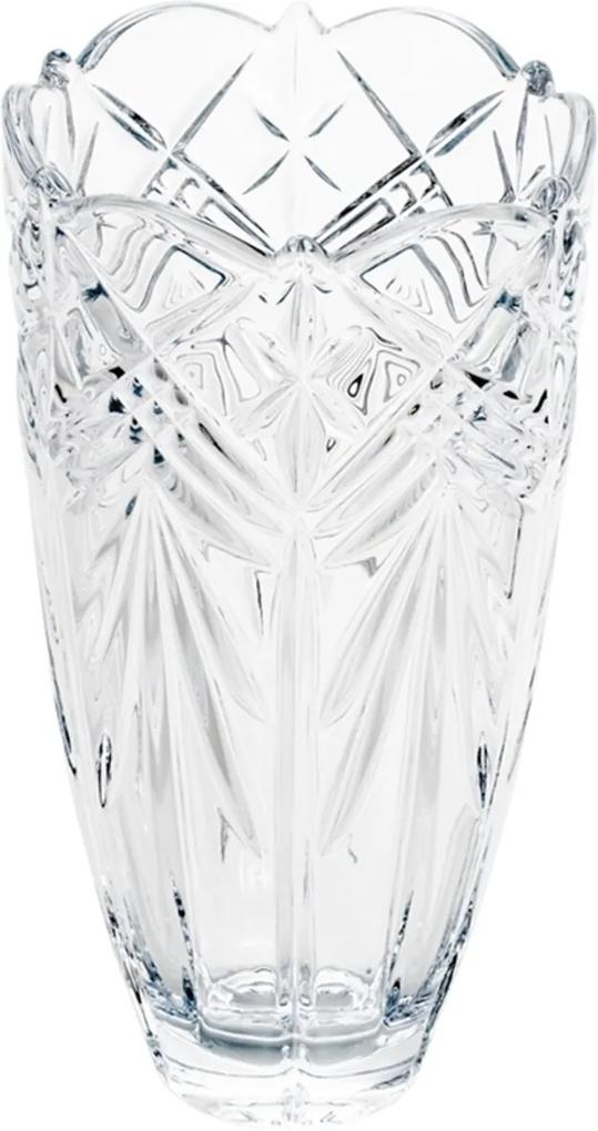 Vaso cristal Bohemia ecológico Taurus 14x30cm Incolor