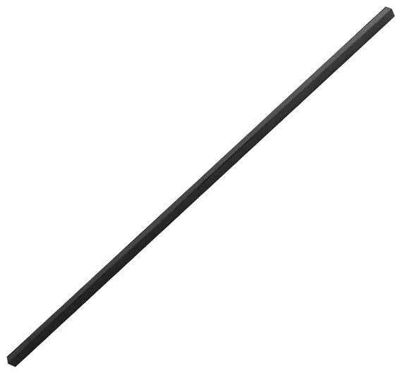 Perfil Sobrepor Sem Iluminacao 150Cm Fit 15 - PRETO