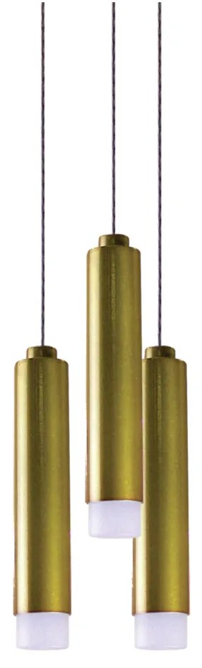 Pendente Cross Cabo Eletrificado Led 15W - Usina 19742/3 (ND-F - Nude Fosco, 3000k, 110v)