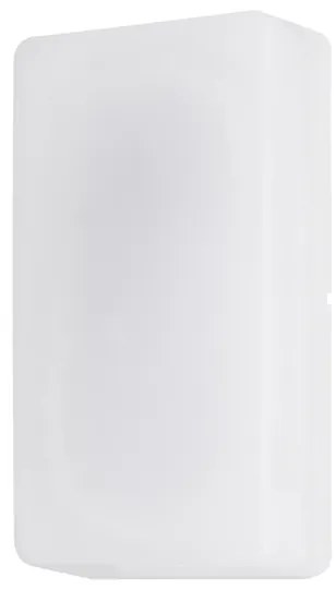 Arandela Plastico Branco Led 5w 450lm 3000k Ip65