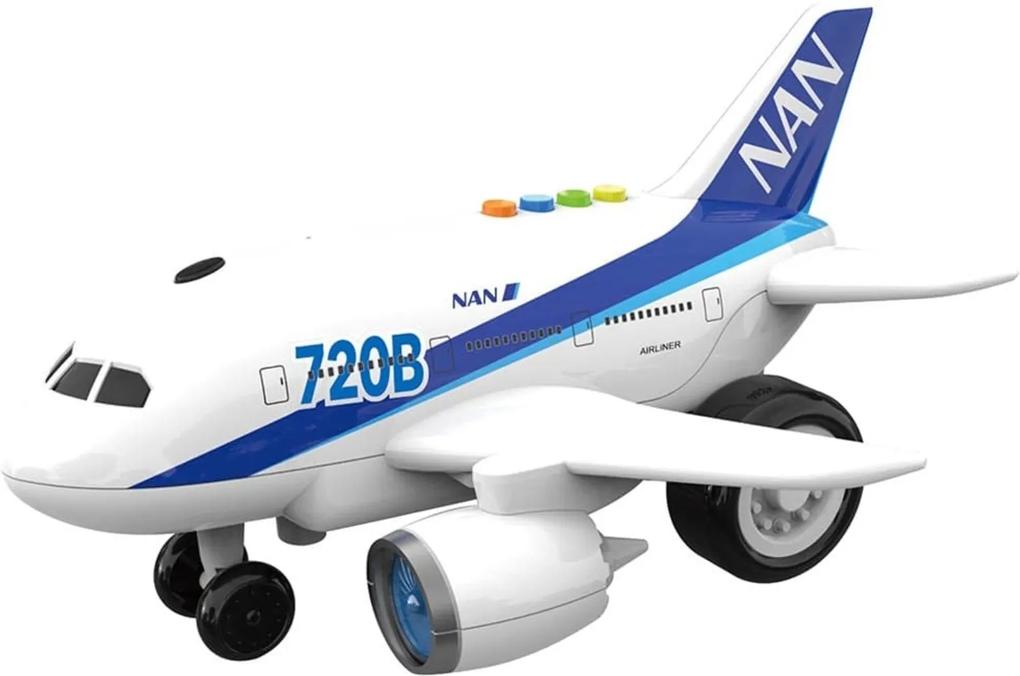 Miniatura Aviao com Luz e Som Shiny Toys