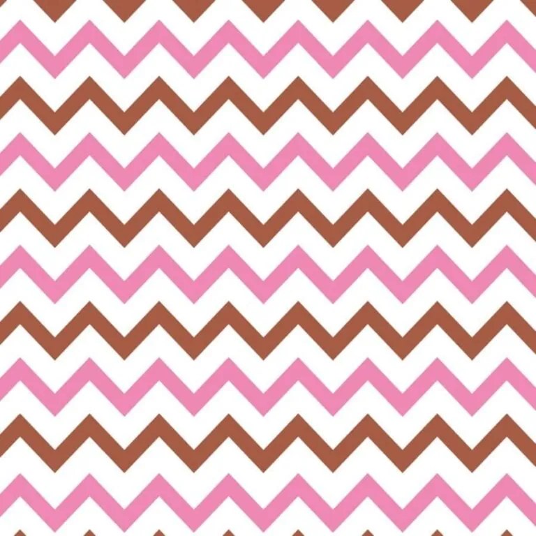 Papel de parede adesivo Chevron rosa vermelho e branco