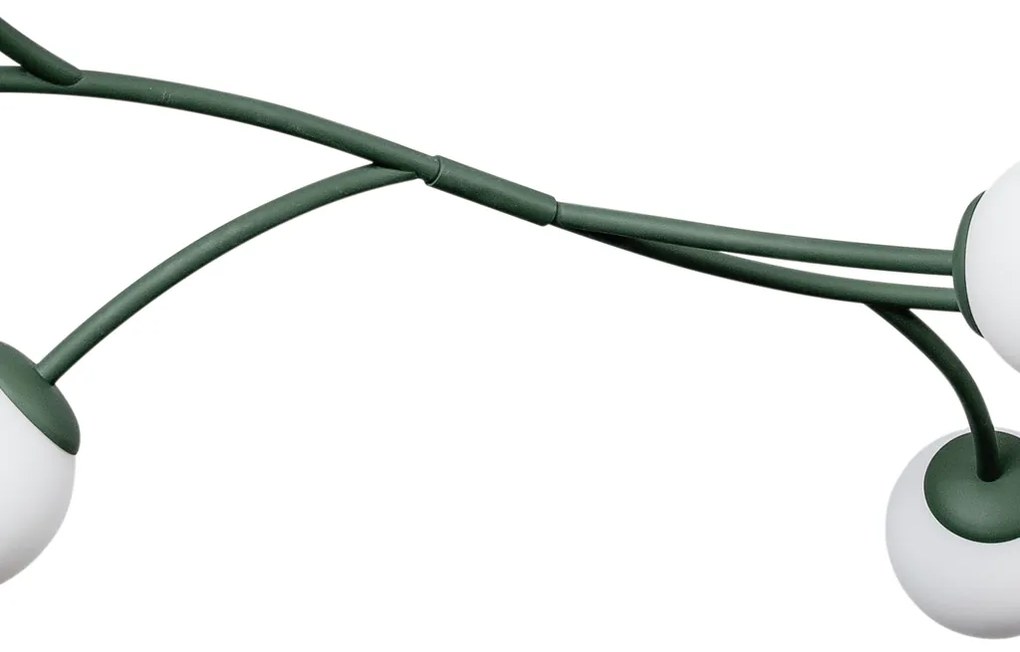 Pendente Zucca 65X142Cm 10Xg9 Cabo Aço Chumbador + Cabo Rayon / Globo... (PT / CB-PV - Preto Texturizado / Cobre Brilho Polido Verniz, AMBAR)