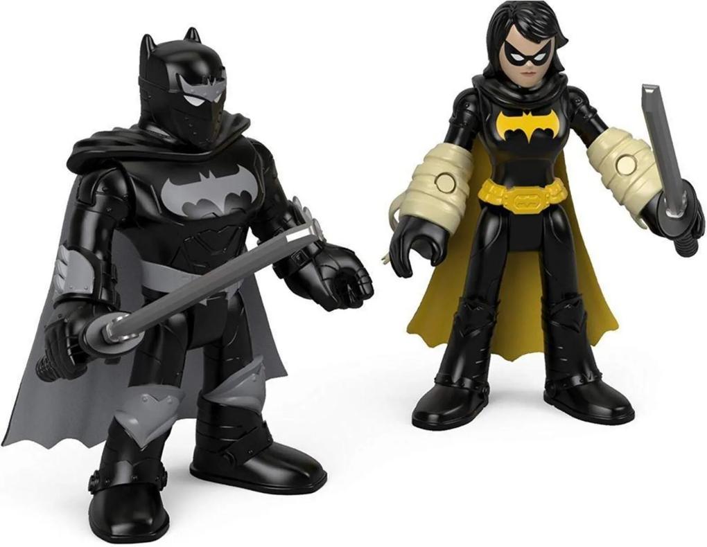 Imaginext DC Super Friends Black Bat e Batman Ninja - Mattel