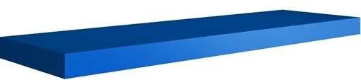 Prateleira de Madeira Azul Elemento 80cm Home Art