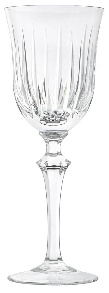 Taça de Cristal Lapidado Artesanal p/ Água - Transparente - 66  Transparente - 66