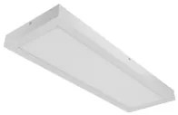 Plafon Led Sobrepor Aluminio Branco 36w 3000k Yamamura