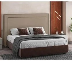 Cabeceira Cama Box Casal Queen 160cm Mali P02 Linho Bege - Mpozenato