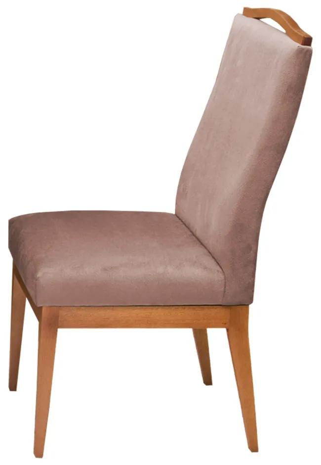 Cadeira Decorativa Lara Veludo Crepe - Rimac