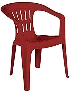 Cadeira Tramontina Atalaia Basic com Braços em Polipropileno Vermelho Tramontina 92210040