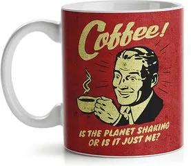 Caneca Coffee is the Planet shaking or is it Just Me Café Vintage