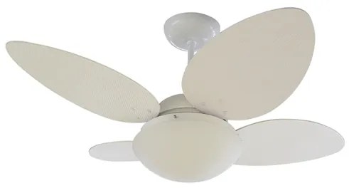 Ventilador De Teto Termoplastico Branco Vime