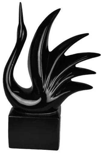 Escultura Cisne Pequeno Preto - NT 44694