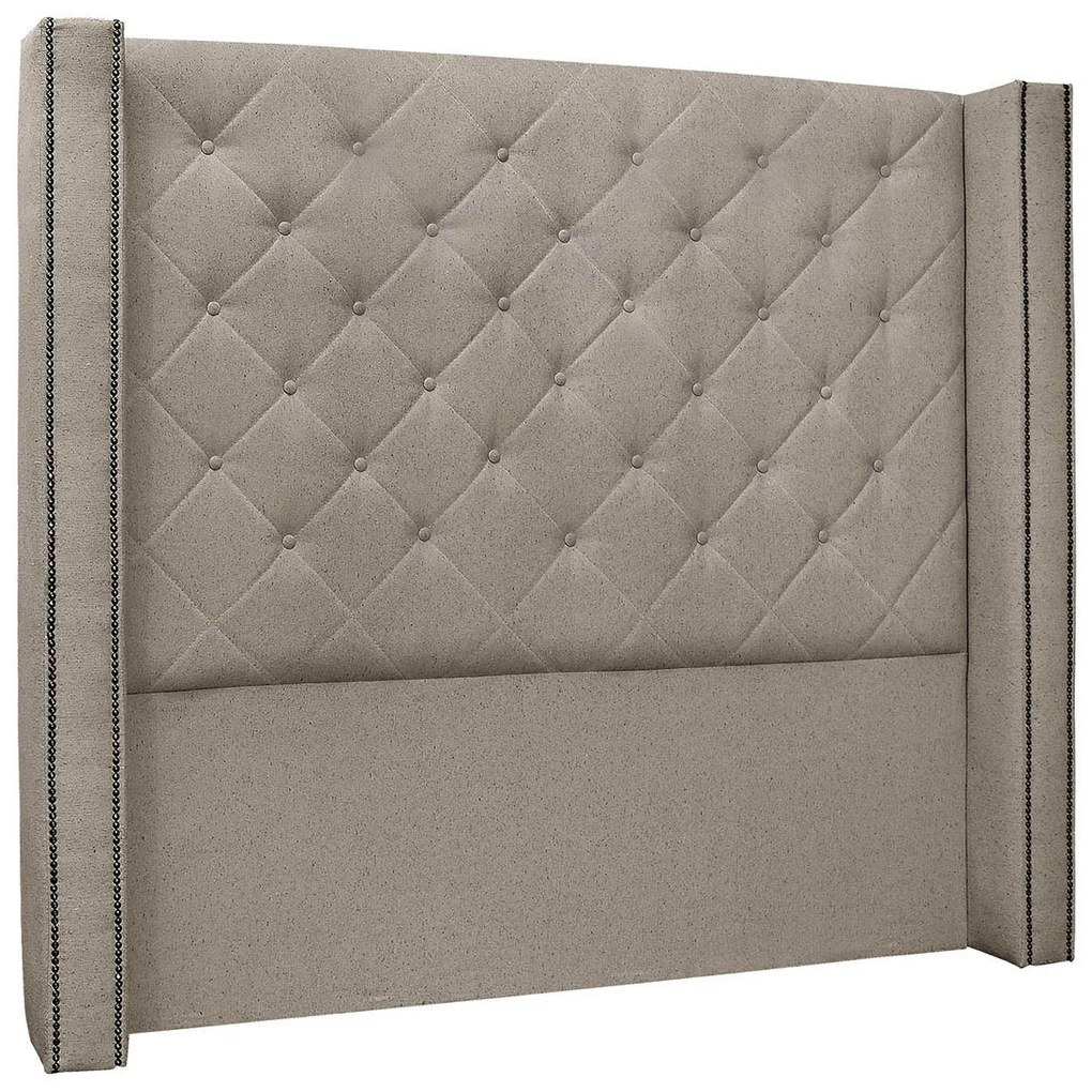 Cabeceira Estofada Egito SPZ 164cm Casal Linho - ADJ Decor