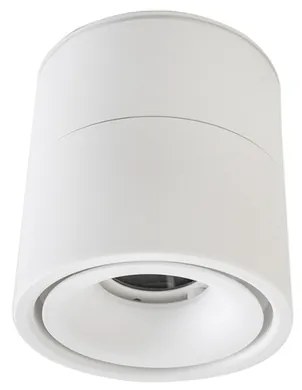 Spot Led Sobrepor Aluminio 12W 24 3000K Faro Tre - BRANCO