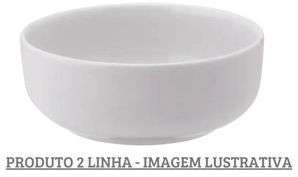 Bowl 700Ml Porcelana Schmidt - Mod. Voyage Coup 2º Linha 202