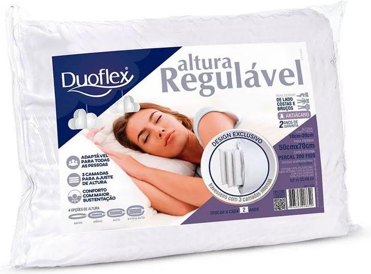 Travesseiro Altura Regulável - Duoflex