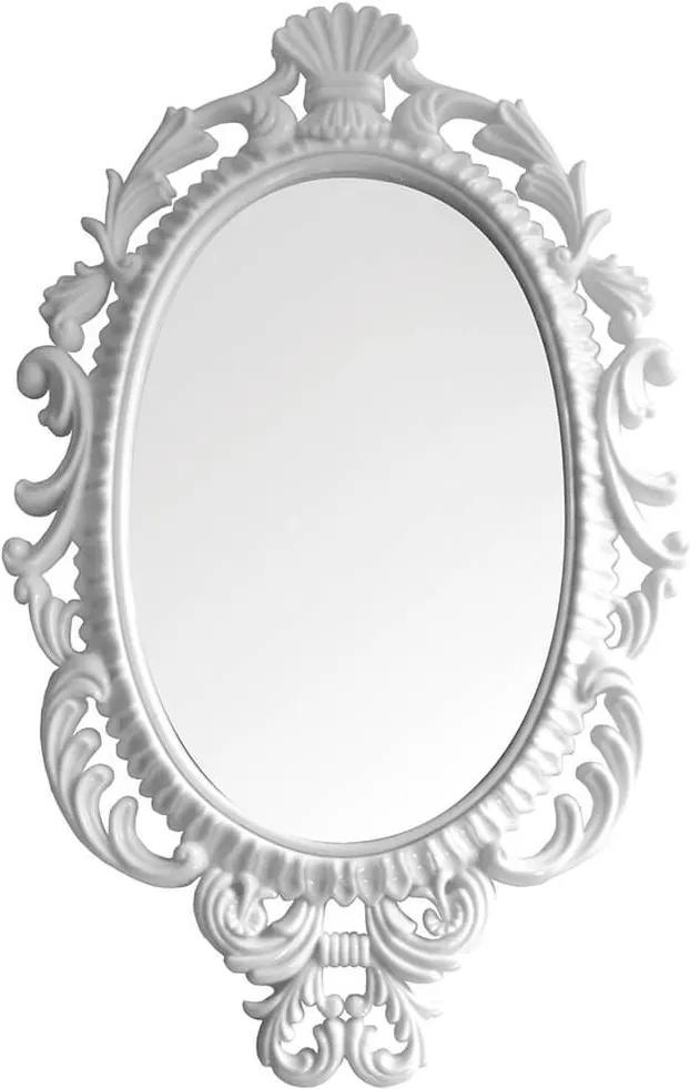Espelho Oval Giant Princess Branco - Urban - 73x44 cm