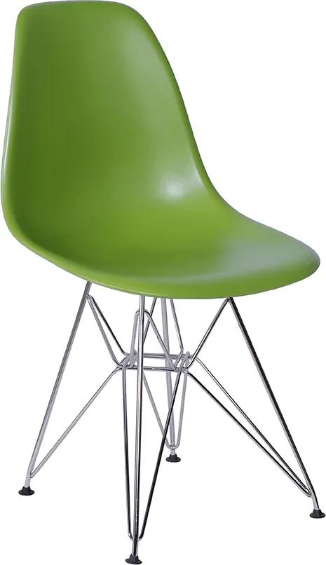 Cadeira Eiffel Eames DSR Verde