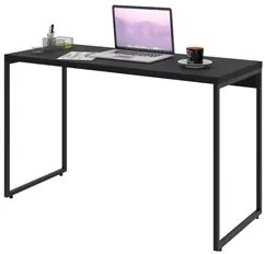 Mesa de Escritório Escrivaninha 120cm Dynamica Industrial C08 Preto Ôn