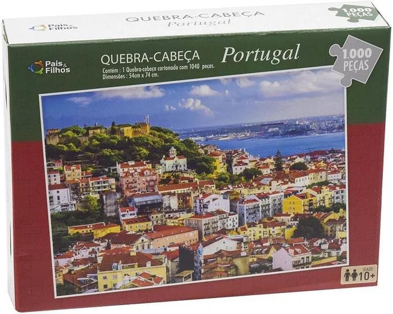 Quebra-Cabeça 1040 Peças - Portugal - Pais e Filhos