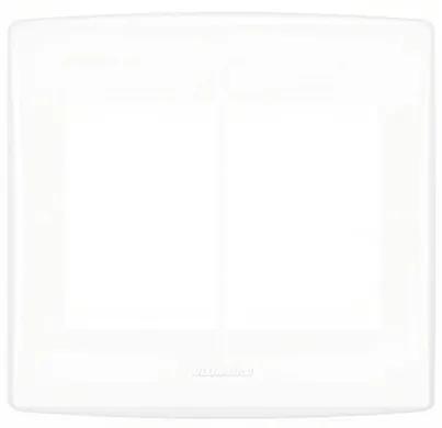 Placa Com 6 Modulos 4x4 Plastico Branco Bianco