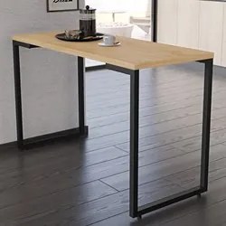 Mesa de Cozinha Multiuso Lanche Rápido Estilo Industrial 120x50cm BP P