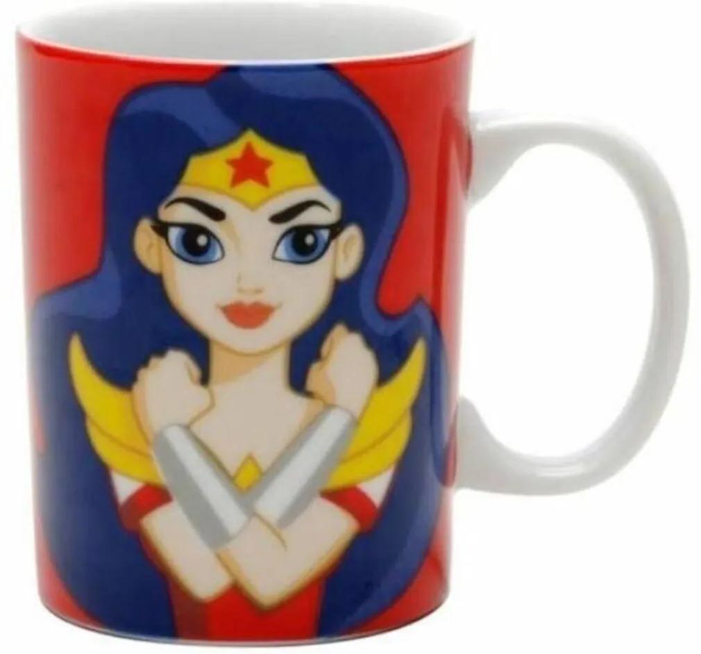 Mini Caneca Wonder Woman Dc Super Hero Girls Incolor