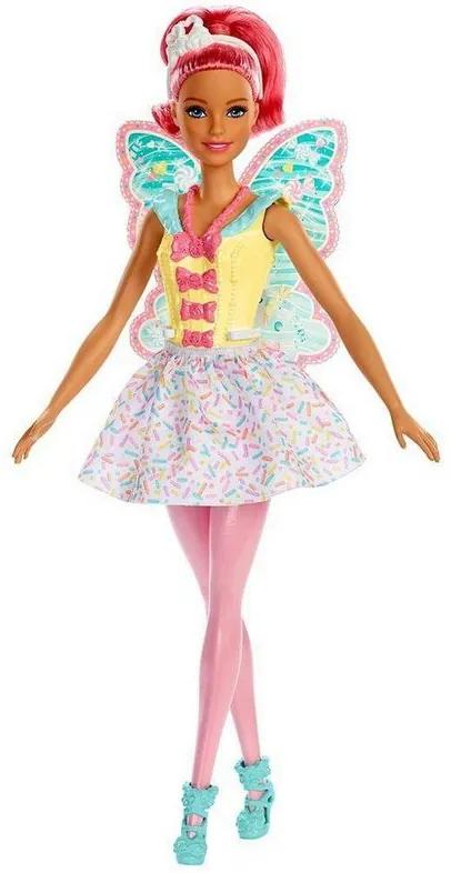 Barbie Dreamtopia Fada - Cabelo Rosa - Mattel