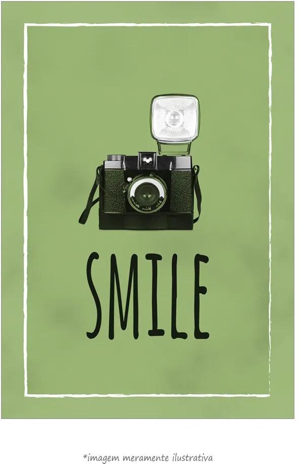 Poster Smile - Verde (20x30cm, Apenas Impressão)