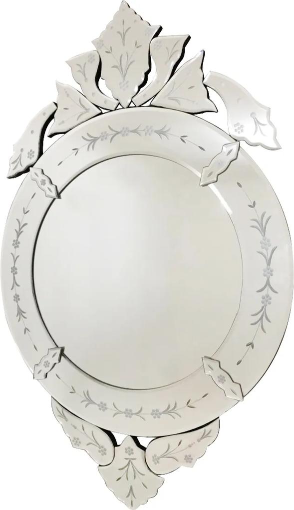 Espelho Decorativo Veneziano Oval Toletto