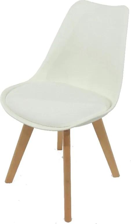 Cadeira Magda C/ Almofada Branco