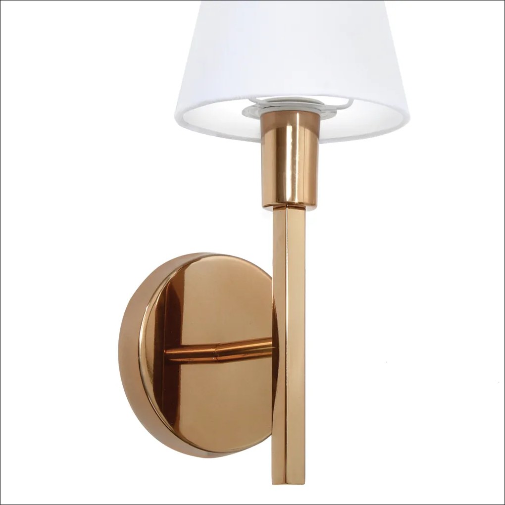 Arandela Cordoba 36X14X16,5Cm Metal Alumínio E Cúpula Tecido 01Xe27 G4... (PRETO)