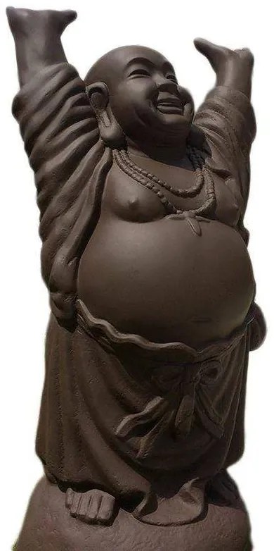 Escultura Buda Feliz 105cm