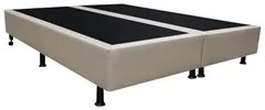 Base Box para Cama Casal Queen 158x198cm Bipartido Liz S05 Sintético B