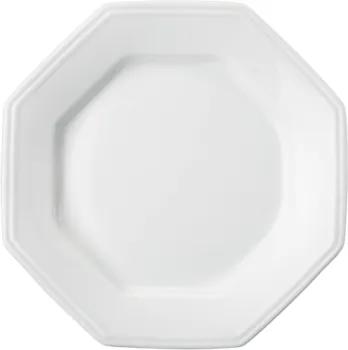 Conjunto de Pratos para Sobremesa Porcelana Schmidt 06 Peças - Mod. Prisma