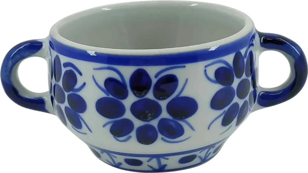 Jogo de Sopa em Porcelana Azul Colonial 7 peças, Compre Online