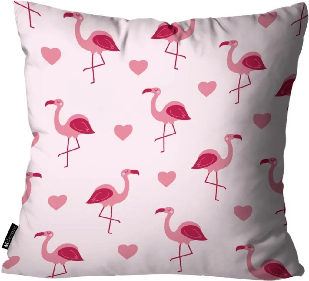 Almofada Mdecore Flamingo Rosa 45x45cm
