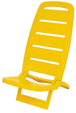 Cadeira Guaruja Polipropileno Cor Amarelo - 21840 Sun House