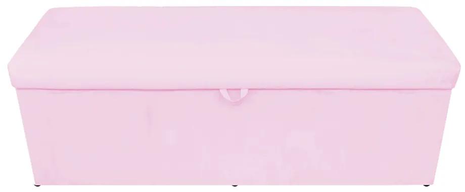 Calçadeira Clean 160 cm Suede - D'Rossi - Rosa Bebê