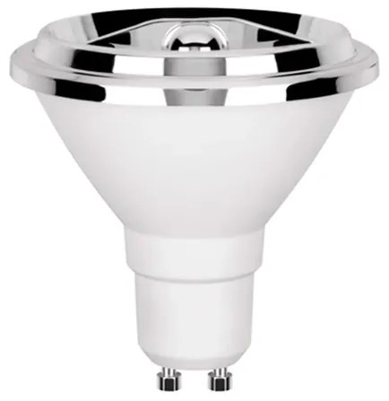 Lampada Led Ar70 Gu10 350lm Plastico 2700k Branco Eco