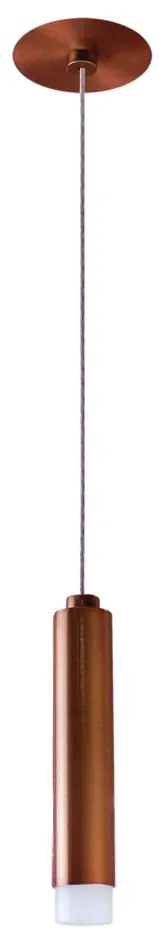 Pendente Cross Cabo Eletrificado Led 5W - Usina 19742/1 (AL-P - Aluminio Brilho Polido, 4000k, 220v)