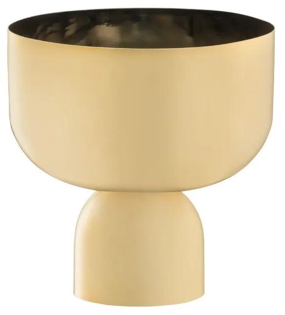 Cachepot Boreal - Ouro 24k - M  Ouro 24k - M