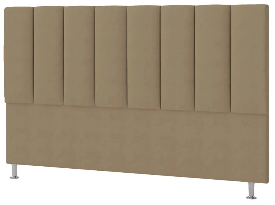 Cabeceira Casal Hannover P04 140 cm Suede - ADJ Decor