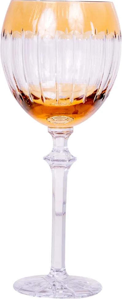 Taça de cristal Lodz para Água de 500 ml – Âmbar