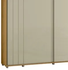 Guarda Roupa Casal 278cm 2 Portas 4 Espelhos Mya Opala/Cumaru Z10 - Mp