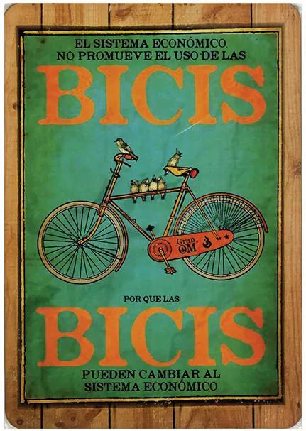 Placa Bicicleta Bicis