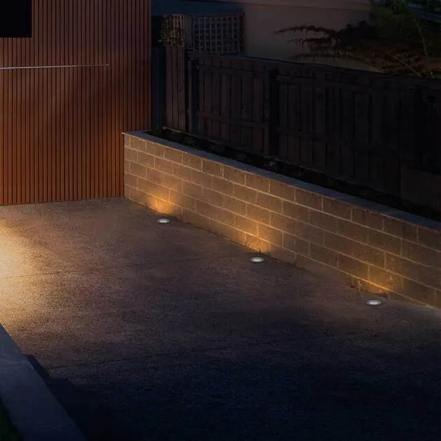 Embutido De Solo Led Aluminio Preto 4w 2700k 30 Flat In